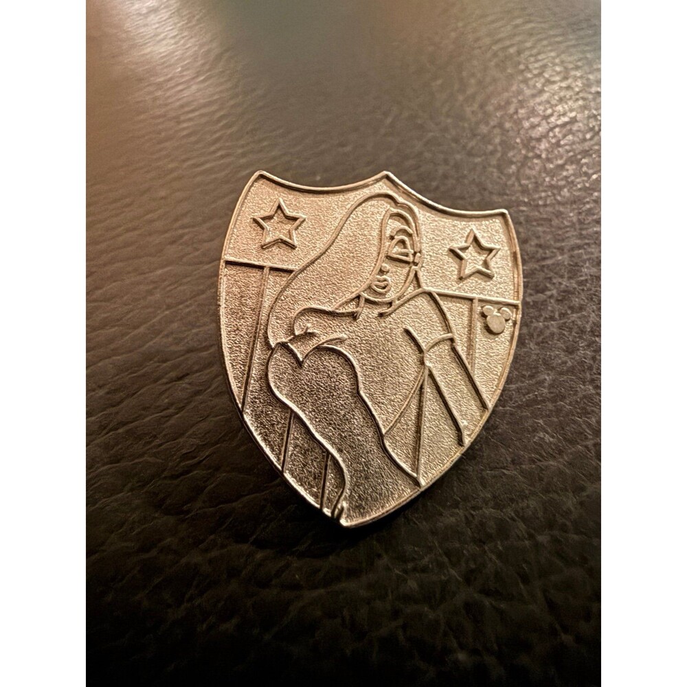 Disney Pin Trading 2012 Jessica Rabbit Silver-Tone Hidden Mickey Collectible